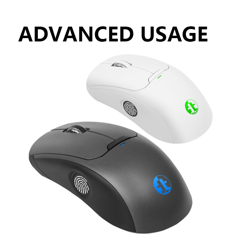Advanced usage of fingerprint mouse